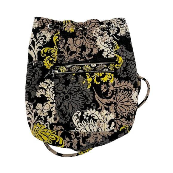 Vera Bradley, Quilted Patterned Sling Backpack Adj. Straps - Picture 1 of 6